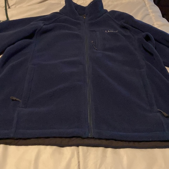 Mens medium fleece jacket blue - Picture 3 of 4